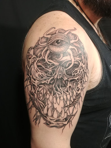 Explore ass tattoo ideas, creative tattoo ideas in Harrisburg, available at Rayzor Tattoos