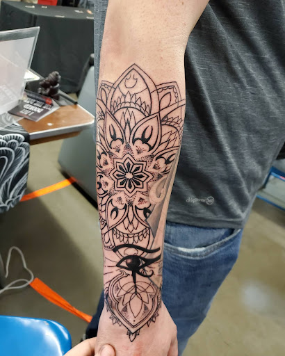 Explore up tattoo ideas, creative tattoo ideas in Albuquerque, available at Relic Tattoo Co.