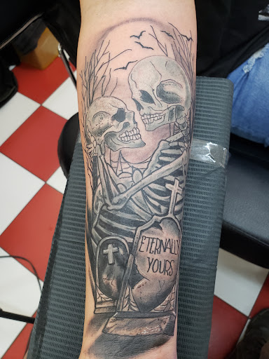 Explore demon slayer tattoo ideas, creative tattoo ideas in Vinton, available at Cherry Bomb Tattoo and piercing