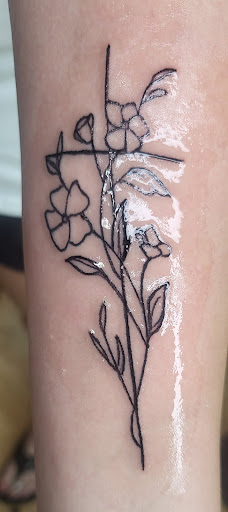 Explore cross tattoo ideas for females, creative tattoo ideas in Meridian, available at SK-Tattoo1