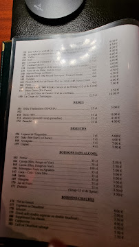 Chan Chira - La table thaïlandaise à Strasbourg menu