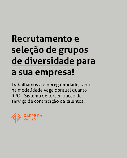 Logo da empresa - Carreira Preta