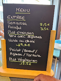 La Table de Mamane à Nice menu