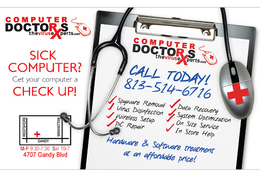 Computer Repair Service «Tampa Computer Doctors», reviews and photos, 4707 W Gandy Blvd #1, Tampa, FL 33611, USA