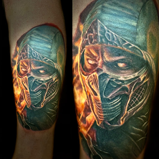 Explore safety pin tattoo ideas, creative tattoo ideas in Wheeling, available at SPFX Tattoo