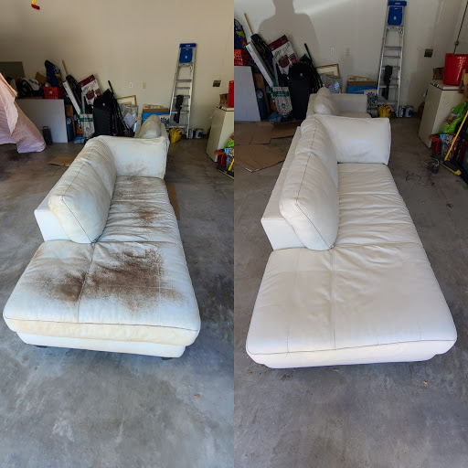 Leather Repair Service «Wentzville Leather Repair/Leather Furniture Repair», reviews and photos, 201 E Allen St #241, Wentzville, MO 63385, USA