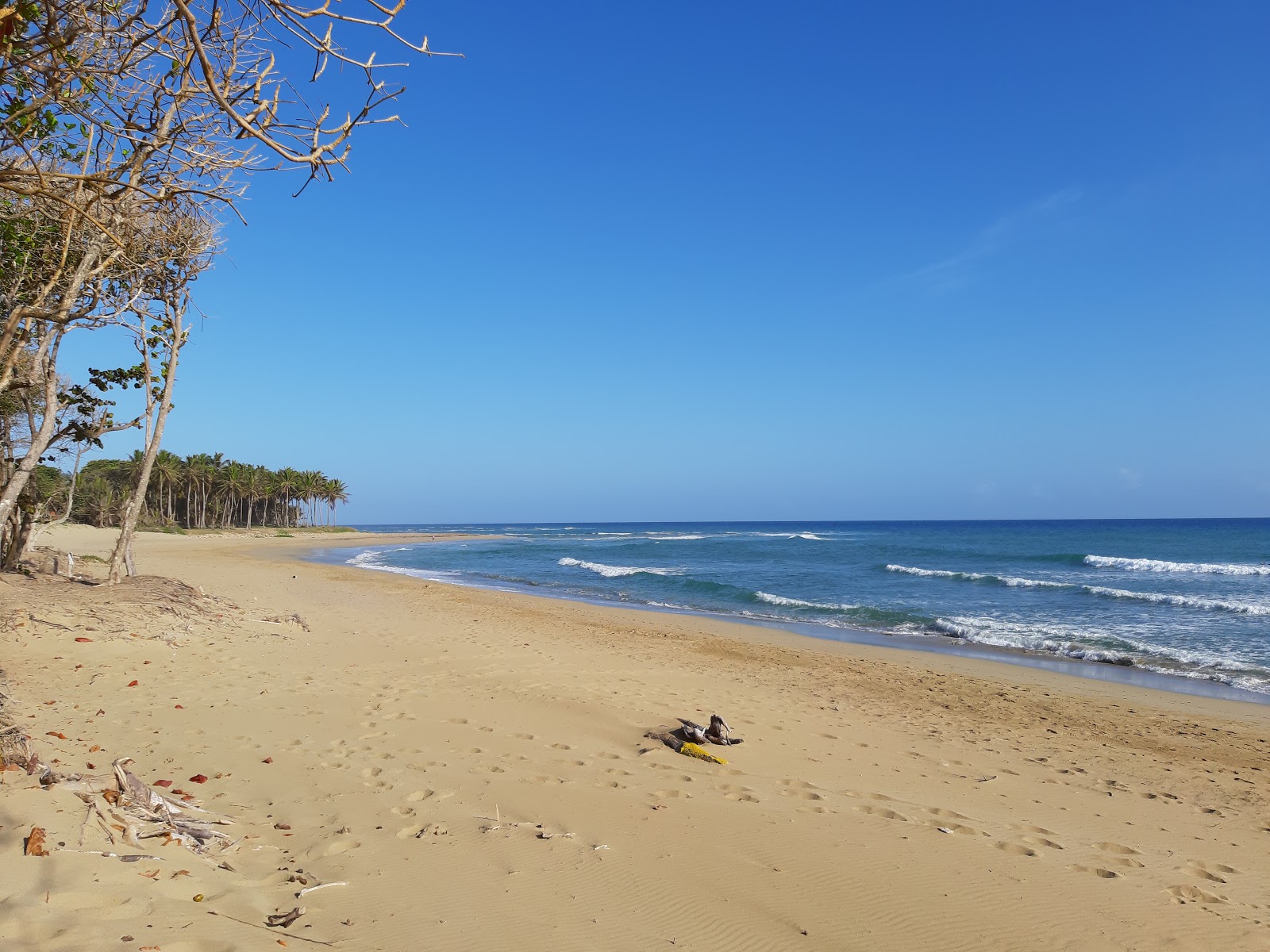 Fotografija Playa Encuentro z svetel fin pesek površino