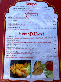Restaurant népalais Le Chemin d'Himalaya à Évry-Courcouronnes - menu / carte