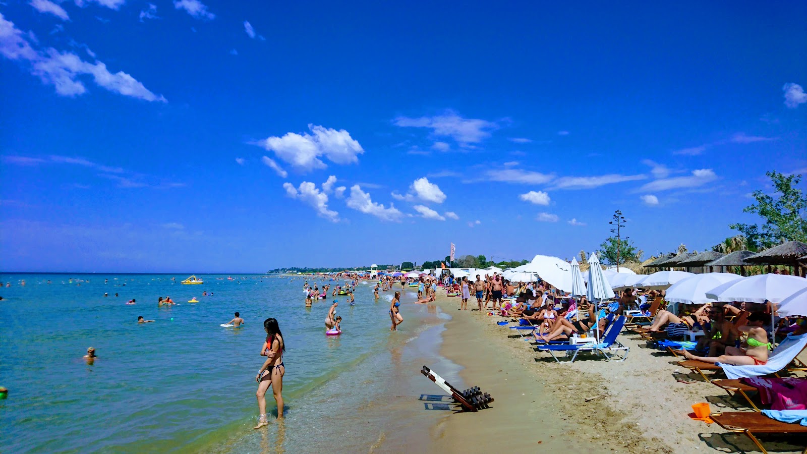 Fotografie cu Vergia beach și așezarea