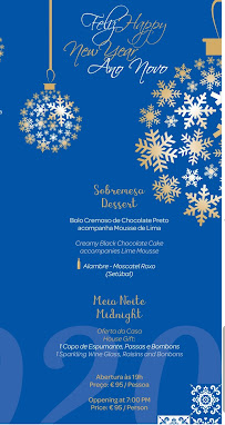 Alma Lusa à Lagos menu