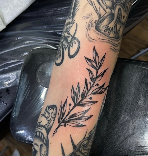 Explore phish tattoo ideas, creative tattoo ideas in Columbus, available at Lacquer Gallery TATTOO