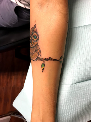 Explore tree tattoo ideas, creative tattoo ideas in Seymour, available at American Gypsy Tattoo Corp.