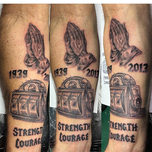 Explore hip tattoo cover up ideas, creative tattoo ideas in Vancouver, available at Studio X Tattoos & Piercings