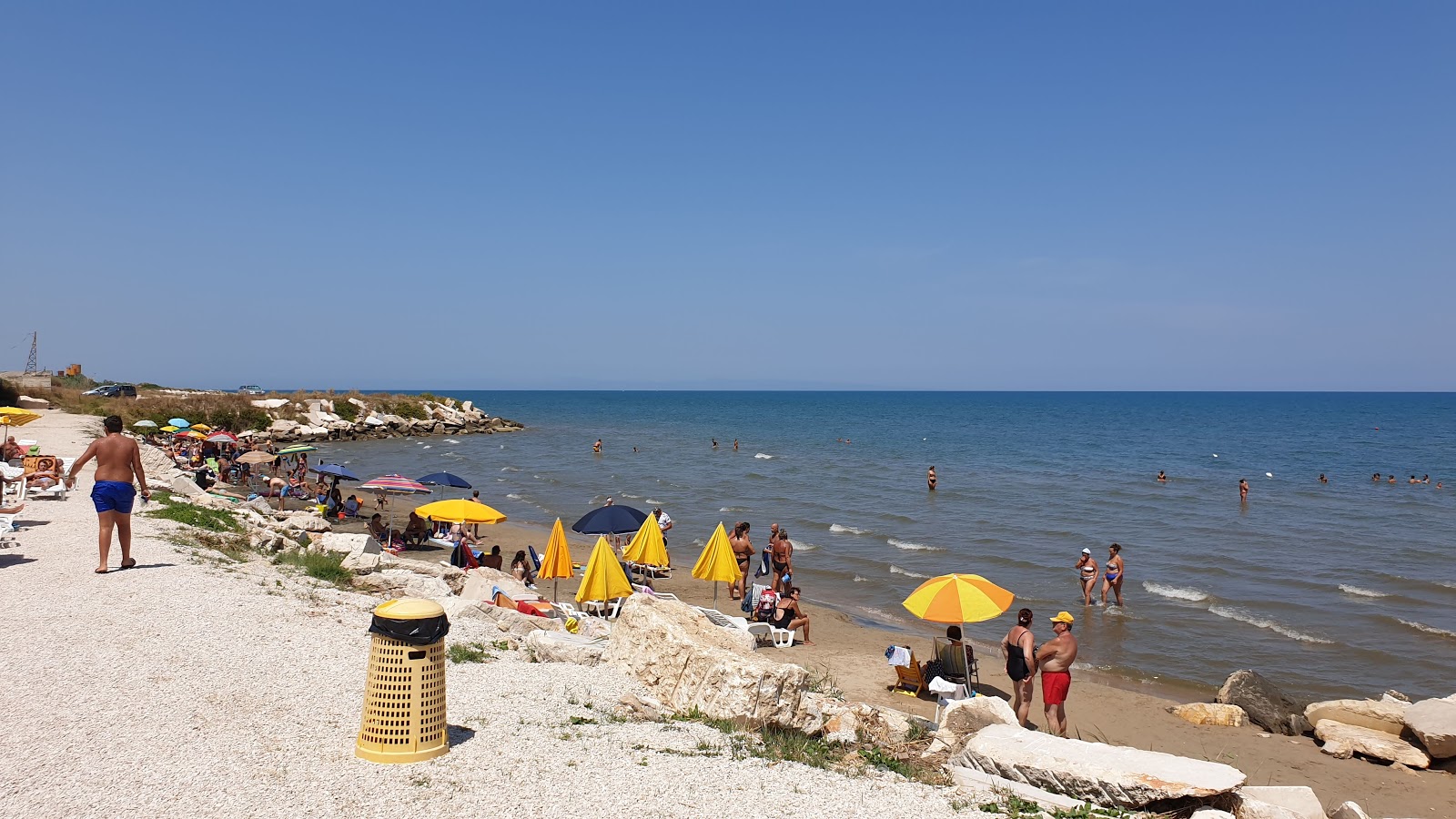 Foto von Spiaggio San Marco Sud mit beiger sand Oberfläche