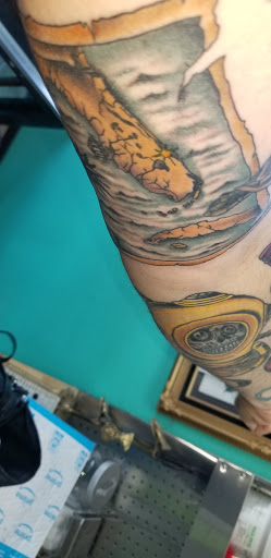 Explore awesome sleeve tattoo ideas, creative tattoo ideas in Bullhead City, available at Belton Tattoo