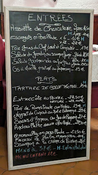 Menu / carte de Rest' Ô Jardin à Le Cannet