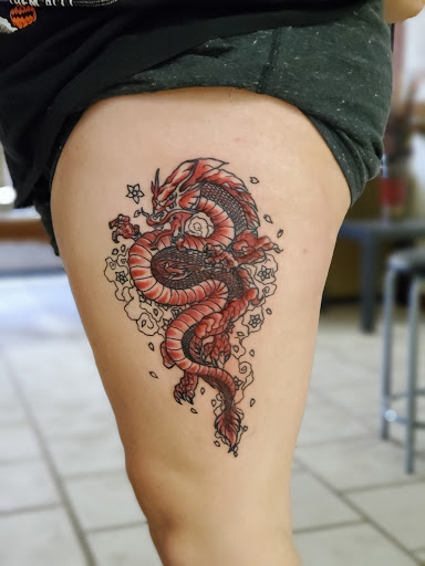 Explore mens tattoo half sleeve ideas, creative tattoo ideas in Stamford, available at KE Tattoo Studio