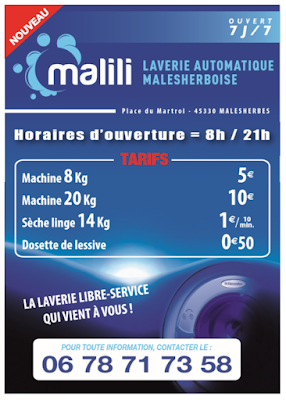 Laverie Automatique du Malesherbois à Le Malesherbois