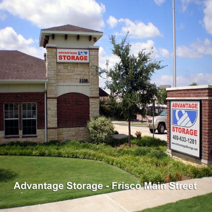 Self-Storage Facility «Advantage Storage - Frisco Main Street», reviews and photos, 3339 Main St, Frisco, TX 75034, USA