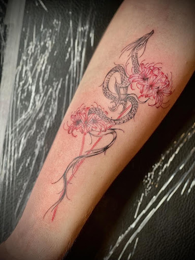 Explore batman logo tattoo ideas, creative tattoo ideas in Waterbury, available at Electric Radish Tattoo LLC