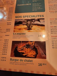 Le Chalet des Moissons à Balma menu