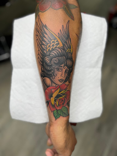Find face tattoo idea for your next unique tattoo in Jessup at Savage Ink Tattoo Studio