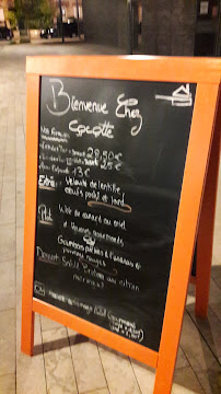 Cocotte à Montmorency menu