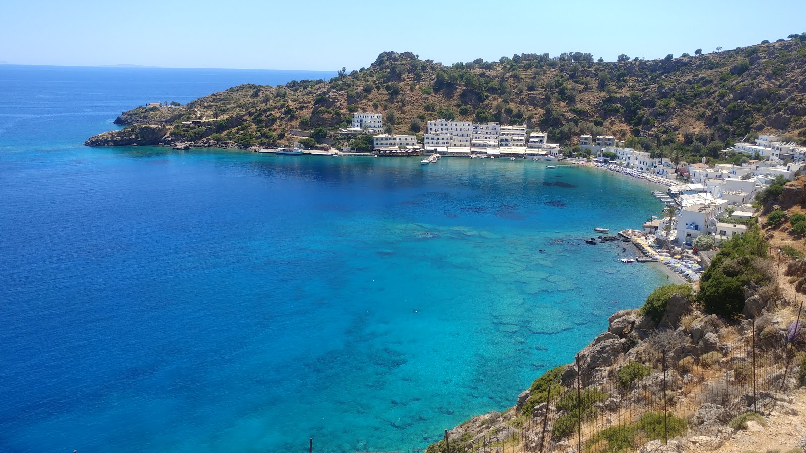 Photo of Loutro beach with straight shore