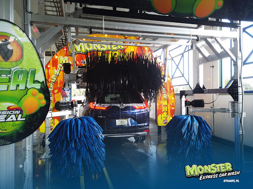 Monster Express Carwash en Stuart