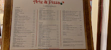 Pizzeria Arte & Pizza à Cardano al Campo (la carte)