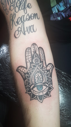 Explore prayer hands tattoo ideas, creative tattoo ideas in Brooklyn, available at Citizen Ink
