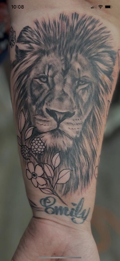 Explore step daughter tattoo ideas, creative tattoo ideas in Graham, available at Transcendence Art Studio & Tattoo