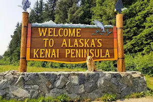 Kenai Welcome Sign image