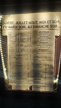 Restaurant de grillades Le Bousquet à Pouillé - menu / carte