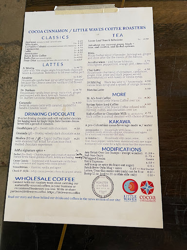 Coffee Shop «Cocoa Cinnamon - Hillsborough Rd», reviews and photos, 2627 Hillsborough Rd, Durham, NC 27705, USA