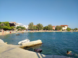 Bibinje beach'in fotoğrafı biraz temiz temizlik seviyesi ile