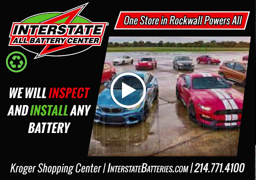 Car Battery Store «Interstate All Battery Center», reviews and photos, 2927 Ridge Rd #111, Rockwall, TX 75032, USA