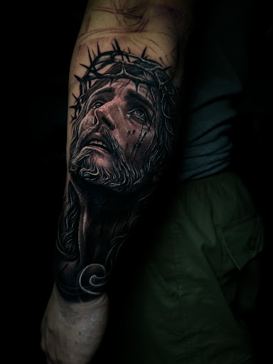 Explore the weeknd tattoo ideas, creative tattoo ideas in Corona, available at Crop Circles Tattoo Studio