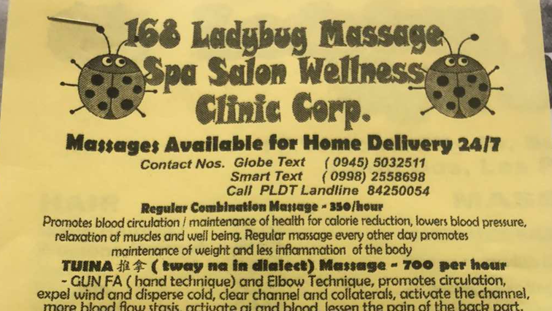 Ladybug Massage
