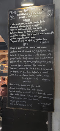 La Boussole à La Rochelle menu