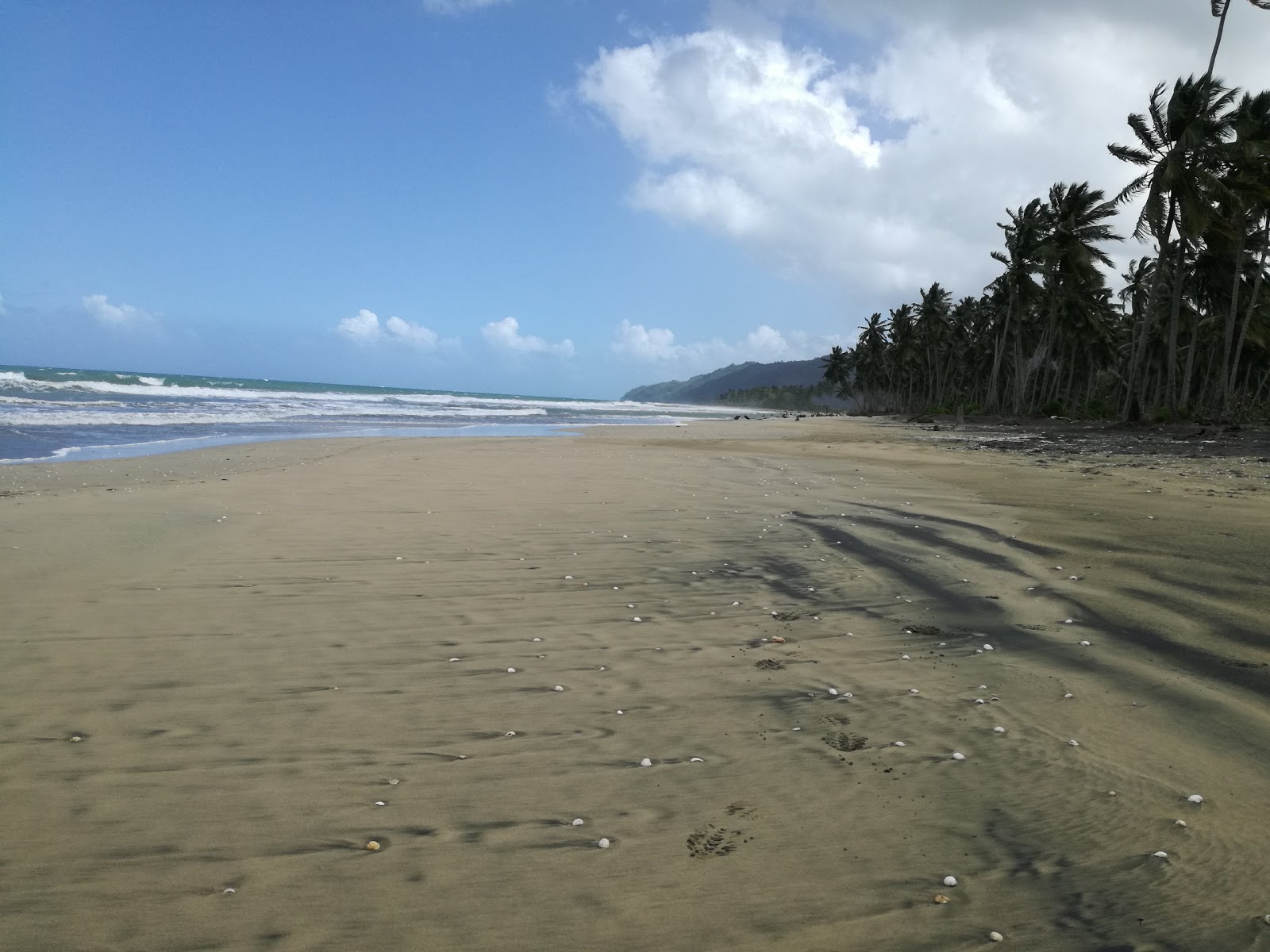 Playa Cayenas的照片 带有碧绿色纯水表面