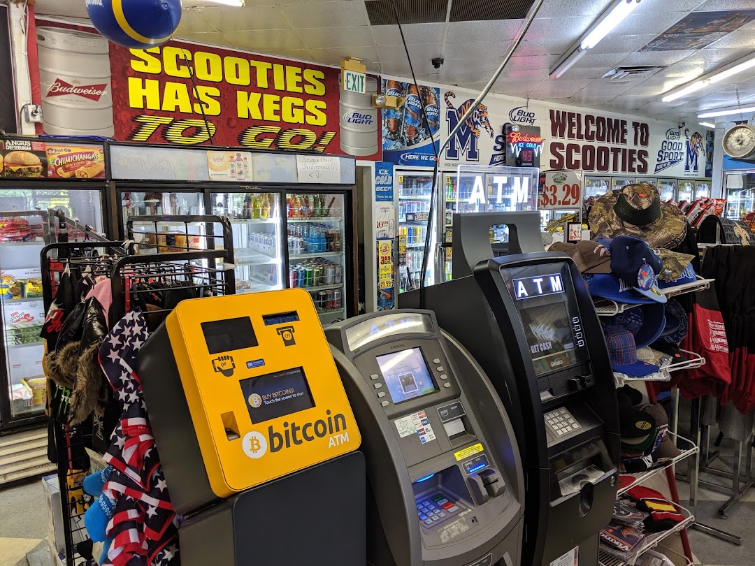 Bitking Bitcoin ATM (Scooties - University of Memphis)