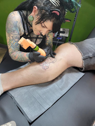 Explore shipwreck tattoo ideas, creative tattoo ideas in Bloomington, available at Crystal Moon Body Arts