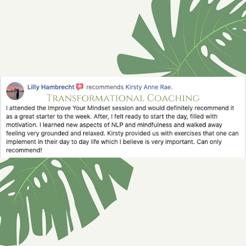 Reviews of Kirsty Anne Rae Life & Business Coaching, Training and Neuro-Linguistic Programming (NLP) in Glasgow - Counselor