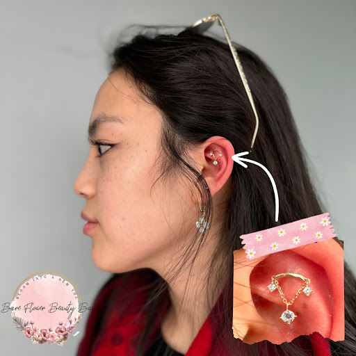 Explore nepali tattoo ideas, creative tattoo ideas in Whitehall, available at Bare flower beauty bar