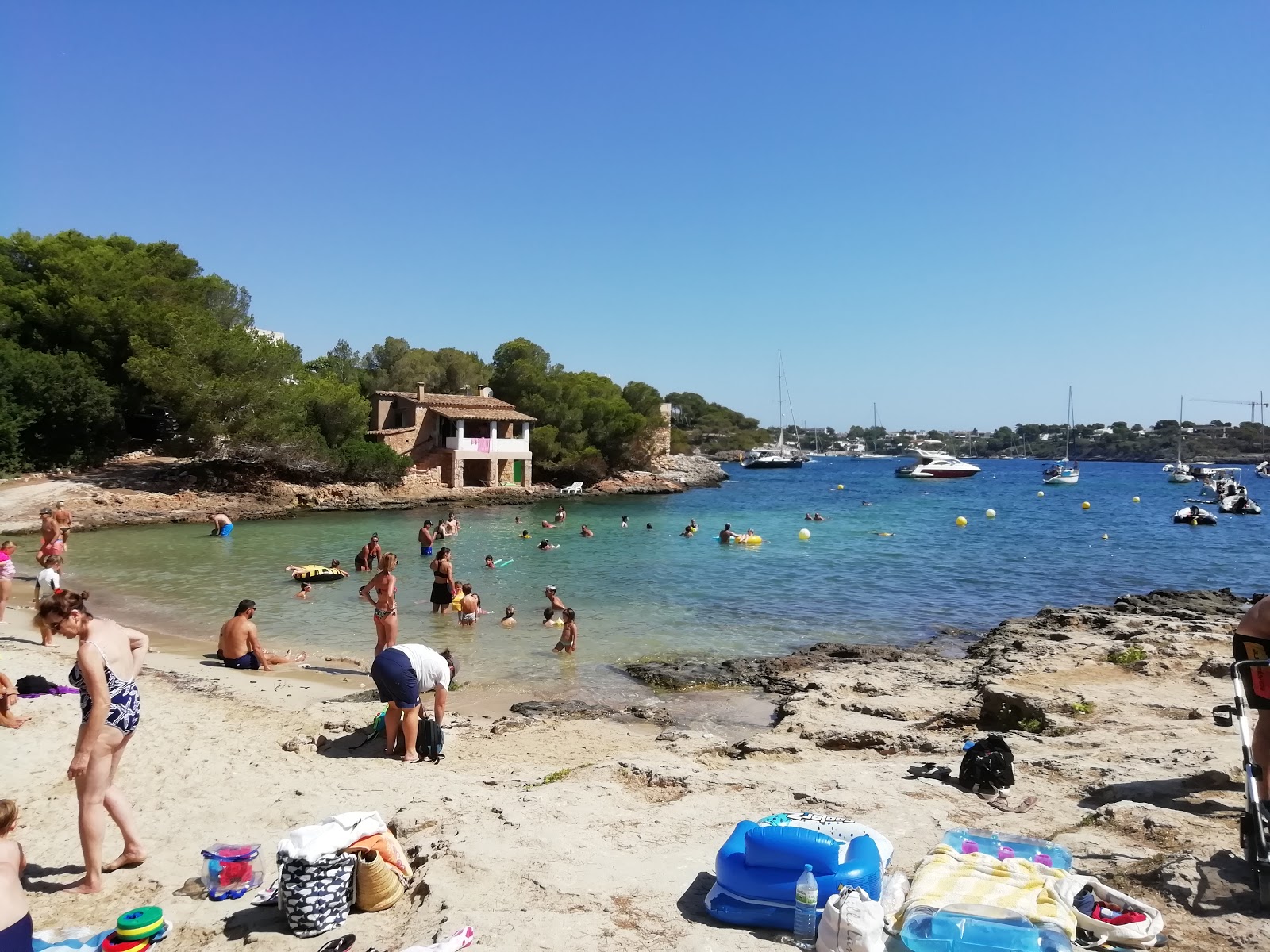 Foto von Calo de sa Torre mit winzige bucht