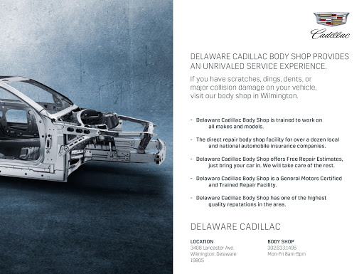 Auto Body Shop «Delaware Cadillac Body Shop», reviews and photos, 3408 Lancaster Pike, Wilmington, DE 19805, USA