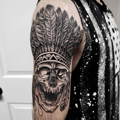 Explore get rich or die tryin tattoo ideas, creative tattoo ideas in Calhoun, available at A Sailors Grave Tattoo Parlor