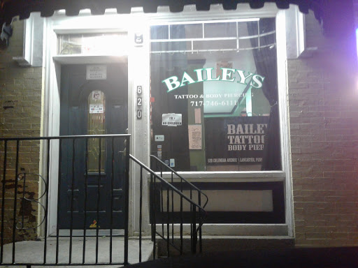 Tattoo Shop «Baileys Tattoo & Body Piercing», reviews and photos, 620 Columbia Ave, Lancaster, PA 17603, USA