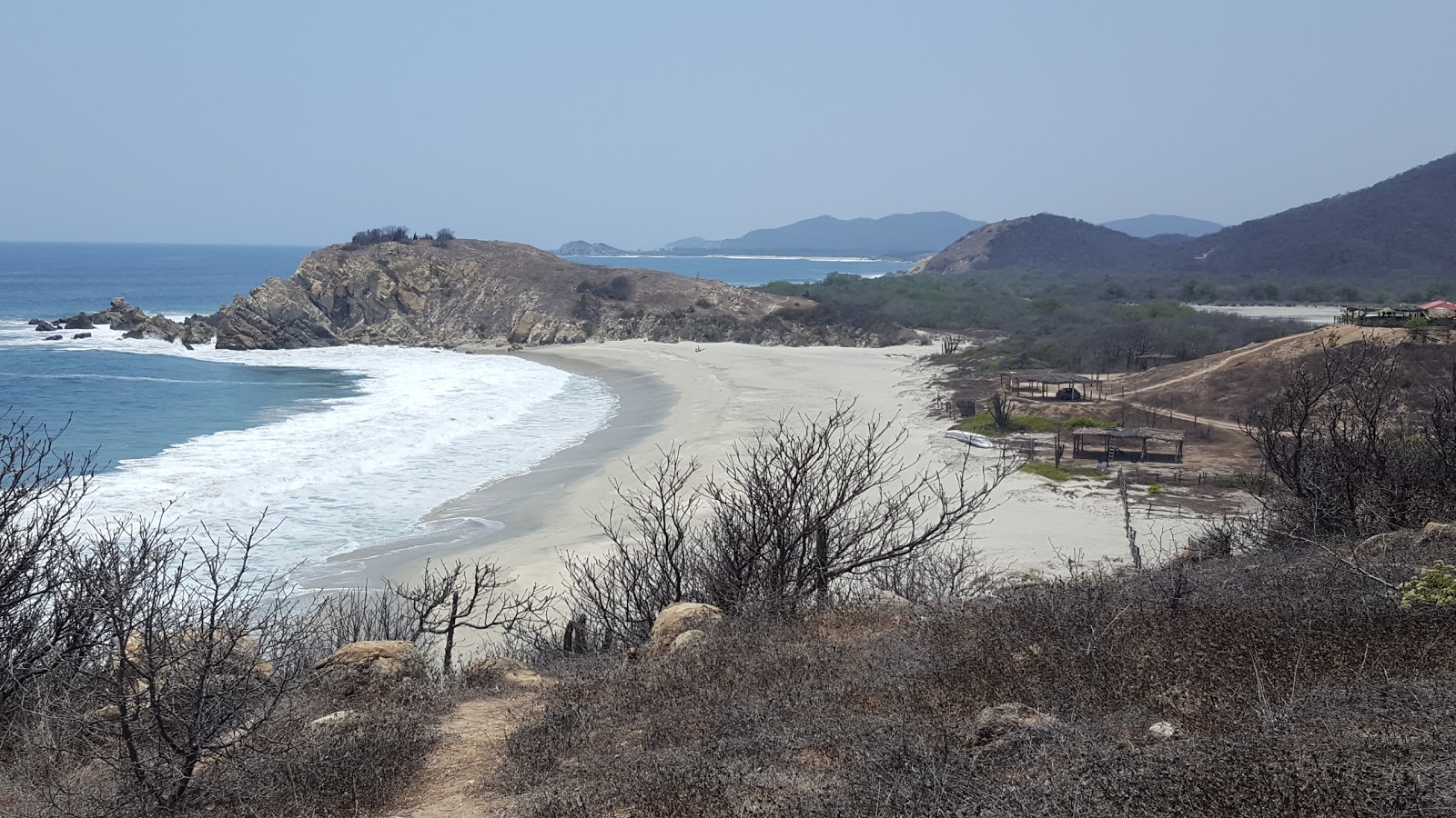 La Colorada beach的照片 带有宽敞的海岸